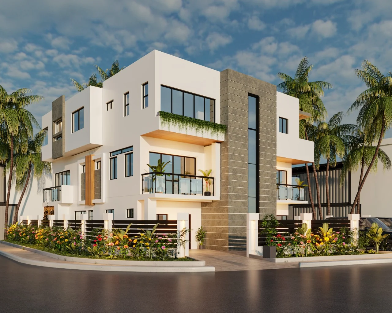 Blue Island Projects & Design — Barbados residence exterior